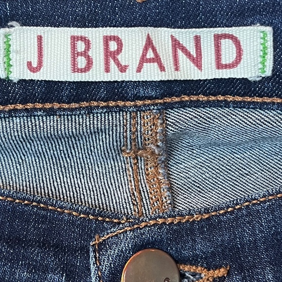 J Brand Skinny Leg Pure Dark Denim Jeans In Pure, 29 - Picture 3 of 9